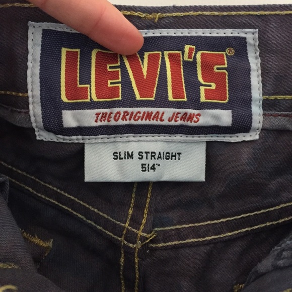 Levi’s Tie-Dye Distressed Shorts Waist 33 - Picture 2 of 8